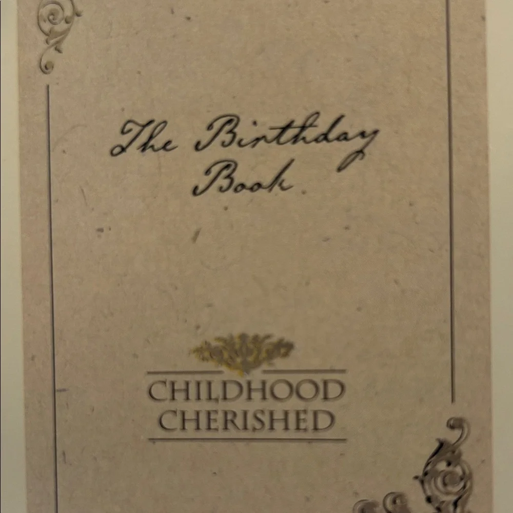 The Birthday Book Keepsake. - Picture 2 of 16